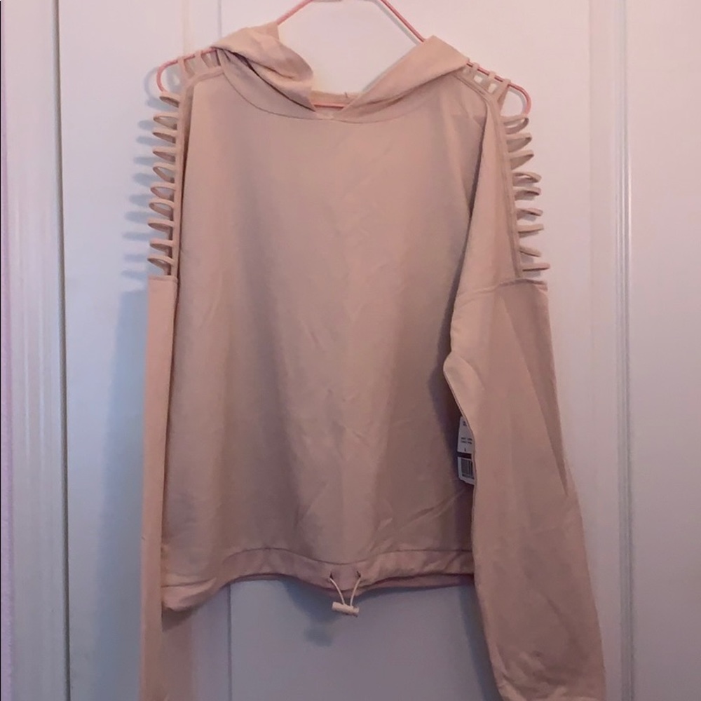 F21- knit top w/hoodie